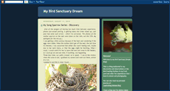 Desktop Screenshot of birddreams.blogspot.com