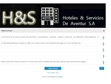 Tablet Screenshot of hotelesyservicios.blogspot.com