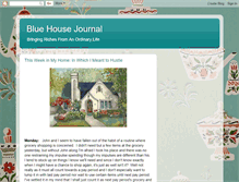 Tablet Screenshot of bluehousejournal.blogspot.com