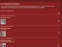 Tablet Screenshot of luferreira-eventos.blogspot.com