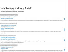 Tablet Screenshot of headhunters-portal.blogspot.com