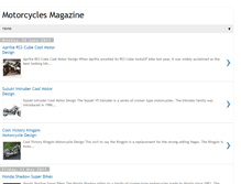 Tablet Screenshot of motorcyclesmag.blogspot.com