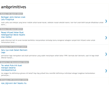 Tablet Screenshot of ambprimitives.blogspot.com