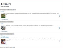 Tablet Screenshot of dictionerfs.blogspot.com