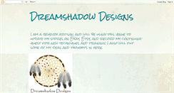 Desktop Screenshot of dreamshadowdesigns.blogspot.com