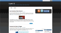 Desktop Screenshot of ilook12.blogspot.com