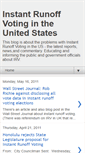 Mobile Screenshot of instantrunoff.blogspot.com