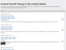Tablet Screenshot of instantrunoff.blogspot.com