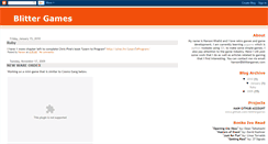 Desktop Screenshot of blittergames.blogspot.com