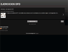 Tablet Screenshot of ejercicios-dfd-emaus.blogspot.com
