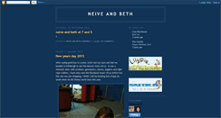 Desktop Screenshot of neiveandbethcampbell.blogspot.com