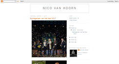 Desktop Screenshot of nicovanhoorn.blogspot.com