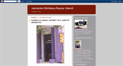 Desktop Screenshot of alberdipopular.blogspot.com