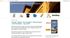 Desktop Screenshot of barlaventostravelblog.blogspot.com
