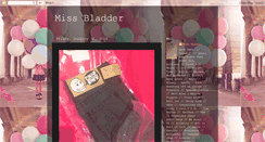 Desktop Screenshot of missbladder.blogspot.com