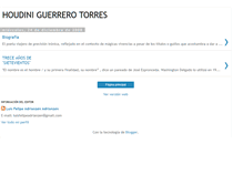 Tablet Screenshot of houdiniguerrero.blogspot.com