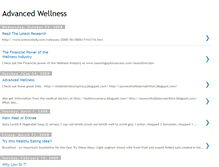 Tablet Screenshot of advancedwellness.blogspot.com