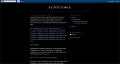 Desktop Screenshot of ecotectchile.blogspot.com