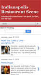 Mobile Screenshot of indyrestaurantscene.blogspot.com