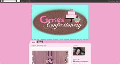 Desktop Screenshot of carriesconfectionery.blogspot.com