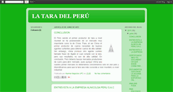 Desktop Screenshot of exportacion-tara.blogspot.com