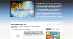 Desktop Screenshot of cidadearte.blogspot.com