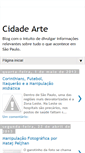 Mobile Screenshot of cidadearte.blogspot.com