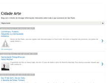 Tablet Screenshot of cidadearte.blogspot.com