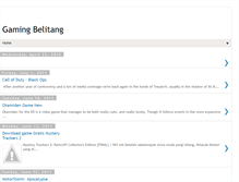 Tablet Screenshot of belitanggames.blogspot.com