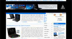 Desktop Screenshot of mynotebooknew.blogspot.com