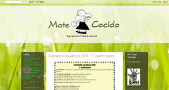Desktop Screenshot of agrupmatecocido.blogspot.com