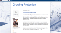 Desktop Screenshot of growingprotection.blogspot.com