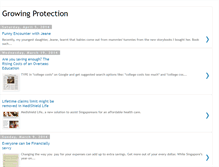 Tablet Screenshot of growingprotection.blogspot.com