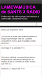 Mobile Screenshot of lamevamusicasants.blogspot.com