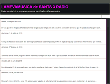 Tablet Screenshot of lamevamusicasants.blogspot.com