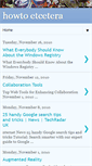 Mobile Screenshot of how2etc.blogspot.com