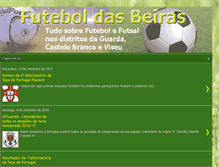 Tablet Screenshot of futeboldasbeiras.blogspot.com