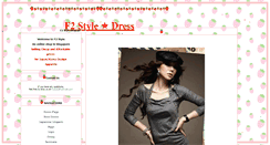 Desktop Screenshot of f2style-dress.blogspot.com