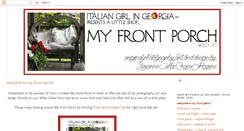 Desktop Screenshot of italiangirlingeorgia-myfrontporch.blogspot.com