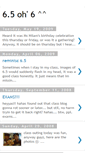 Mobile Screenshot of classsixfive.blogspot.com