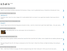 Tablet Screenshot of classsixfive.blogspot.com