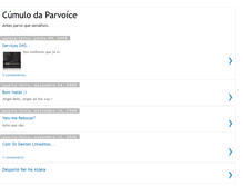 Tablet Screenshot of cumulodaparvoice.blogspot.com