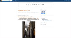 Desktop Screenshot of completelyliveourdream.blogspot.com
