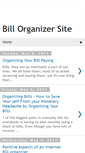 Mobile Screenshot of billorganizersite.blogspot.com