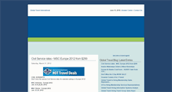 Desktop Screenshot of globaltravel-international.blogspot.com