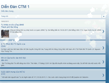 Tablet Screenshot of diendanctm1.blogspot.com