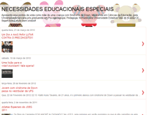 Tablet Screenshot of necessidadeseducacionaisespeciais.blogspot.com