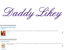 Tablet Screenshot of daddylikey.blogspot.com