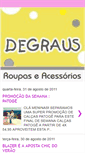 Mobile Screenshot of degraus-roupaseacessorios.blogspot.com