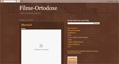 Desktop Screenshot of filme-ortodoxe.blogspot.com